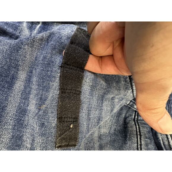 Men’s Jordan Craig Denim Jeans Legacy Edition Sean stacked Distressed Cargo38x36 - Picture 12 of 16